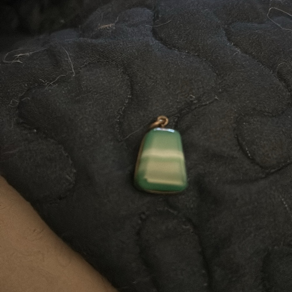 Pendant-green malachite